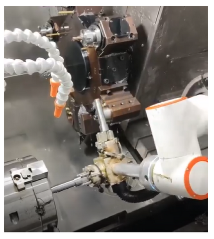 Chargement machine CNC